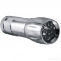 Космос фонарь ручной 2508-В-LED (3xR03 в компл.) 9св/д (100lm), серебр./алюминий, BL
